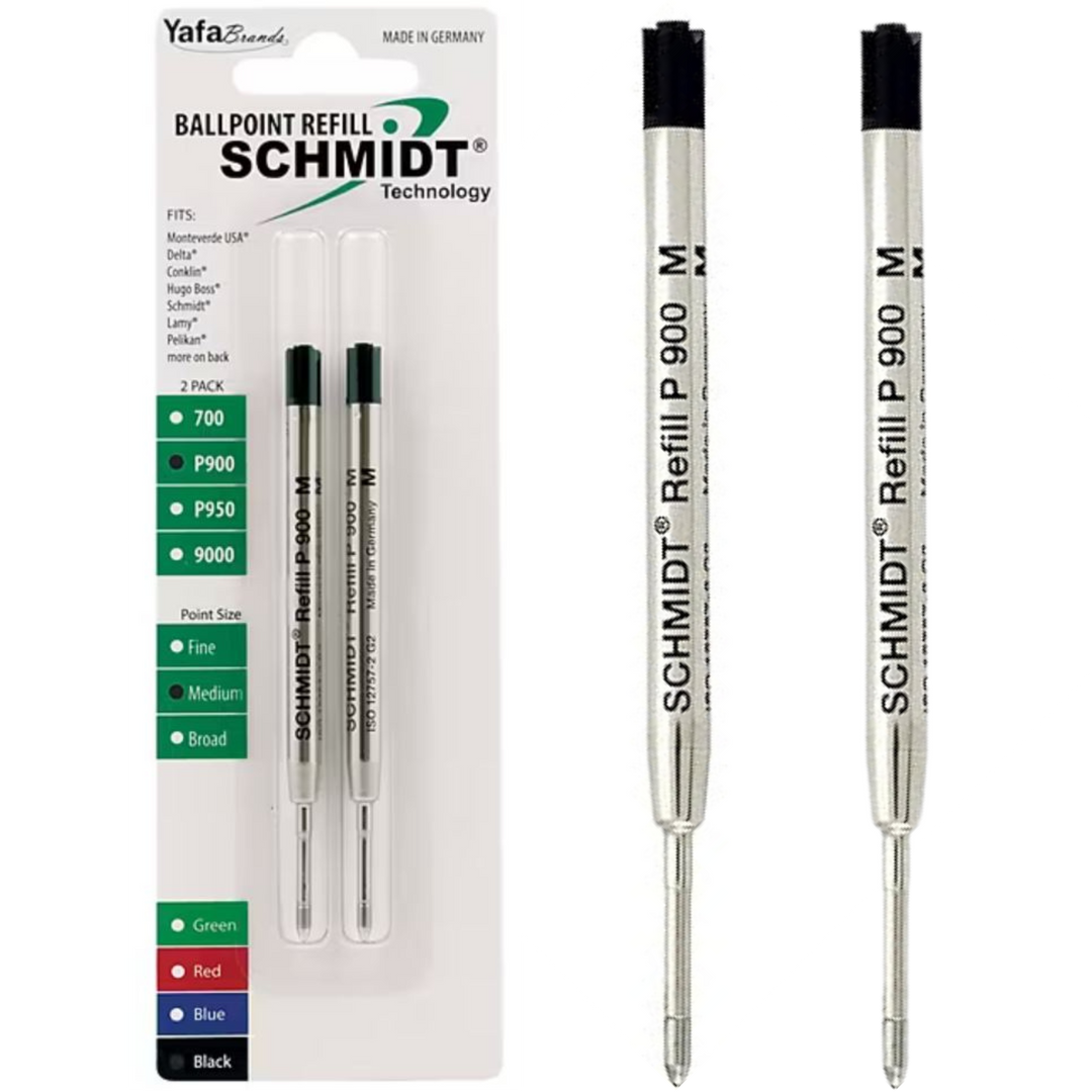 Schmidt P900 Medium Black - 2 Pack