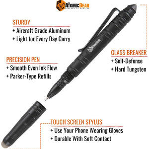  The Atomic Bear Stealth Pen Pro - Bolígrafo táctico